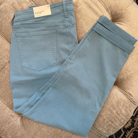 NYDJ Denim - NYDJ Women's Light Blue Straight Leg Jeans